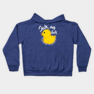 Sick my duck Kids Hoodie